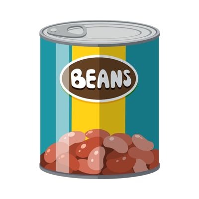 can of red beans