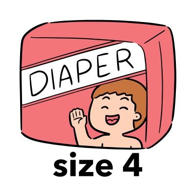 size 4 diapers