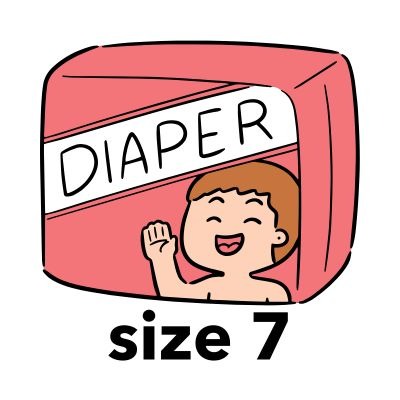 size 7 diapers